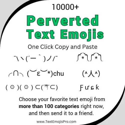 perverted Text Emojis