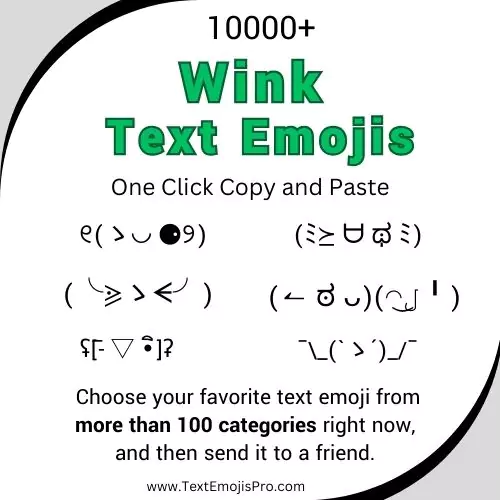 Wink Text Emojis